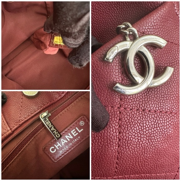 Auth CC Caviar Tote Bag - Picture 12 of 17